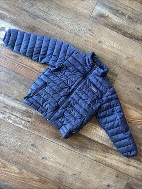 Patagonia Kids' Navy Lightweight Puffer Jacket